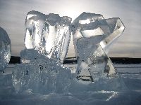 Ledový skulptury